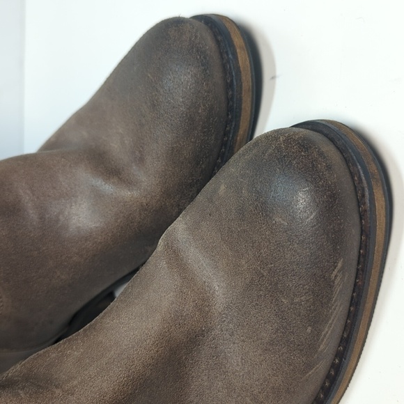 Bronx Tam Mee tall leather Western style riding boots women's size 6.5-7  EU 37 - Picture 14 of 15